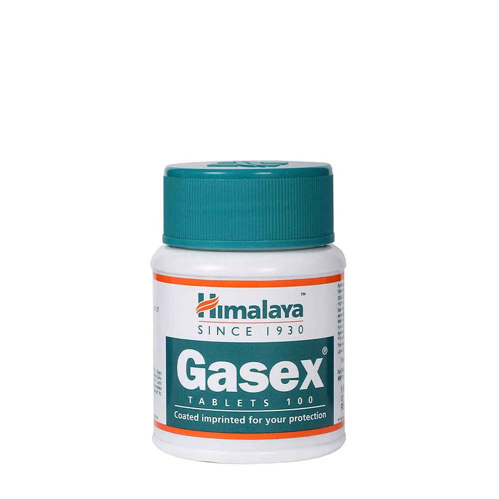 Himalaya - Gasex-tabletter + 100 st