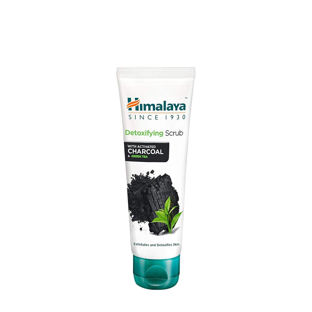 Himalaya - Renande scrub med aktiverat kol och grönt te + 75 ml