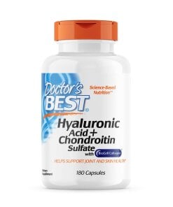 Hyaluronsyra + Kondroitinsulfat med BioCell Collagen – 180 kapslar