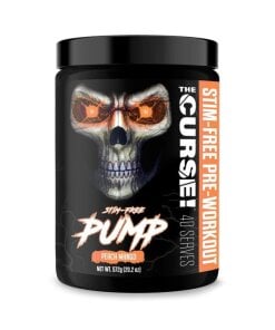 JNX Sports - Förbannelse! Stimfria Pump Persika Mango + 572 g