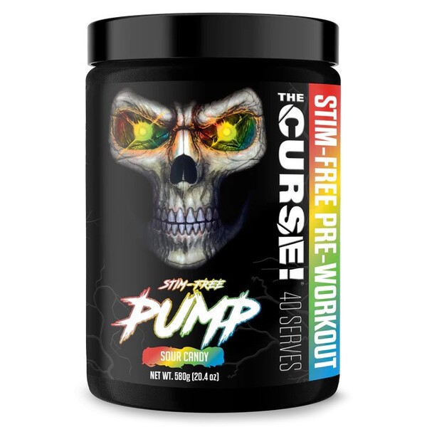 JNX Sports - Förbannelse! Stimulansfri Pump Surt godis + 580 g