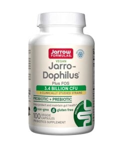 Jarro-Dophilus + FOS – Probiotika med Prebiotika – 100 vcaps