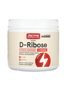 Jarrow Formulas - D-ribos-pulver + 200 g