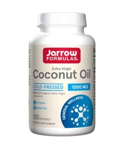 Jarrow Formulas - Kallpressad kokosolja + 1000 mg