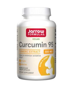 Jarrow Formulas - Kurkumin 95 + 500 mg per kapsel
