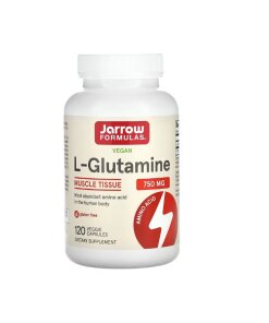Jarrow Formulas - L-glutamin 750 mg + 120 vegetariska kapslar
