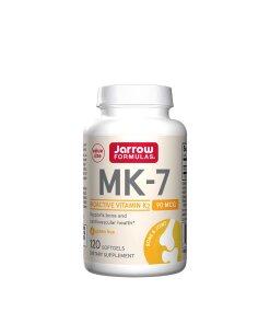 Jarrow Formulas - MK-7 Vitamin K2 90 µg + 120 gelkapslar