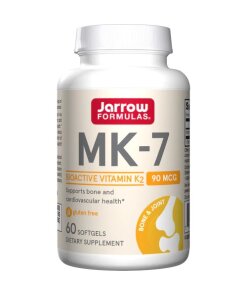 Jarrow Formulas - MK-7 vitamin K2 90 µg + 60 mjukgelkapslar