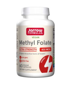 Jarrow Formulas - Metylfolat 1000 µg + 100 vegetariska kapslar
