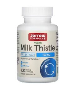 Jarrow Formulas - Mjölkört 150 mg + 100 vegetabiliska kapslar