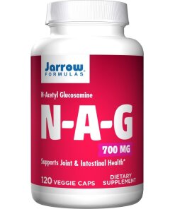 Jarrow Formulas - N-acetylglukosamin 700 mg + 120 veggie-kapslar