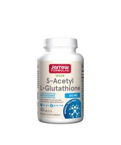 Jarrow Formulas - S-acetyl-L-glutathion 100 mg + 60 tabletter