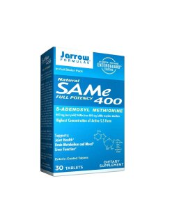 Jarrow Formulas - S-adenosylmetionin 400 mg + 30 tabletter