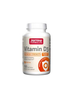 Jarrow Formulas - Vitamin D3 5000 IE + 100 mjukgelkapslar