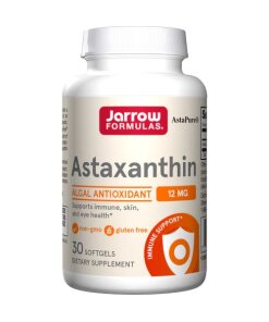 Jarrow Formulas - astaxantin 12 mg + 60 mjukgelkapslar