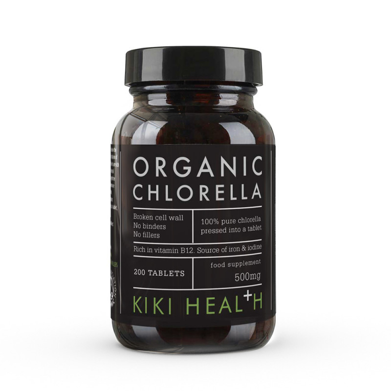KIKI Health - Chlorella 500 mg + 200 tabletter