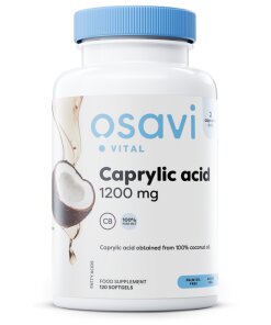 Kaprylsyra 1200mg – 120 Softgels