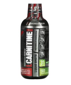 L-Carnitine 3000 Flytande – Grön Äpple Smak