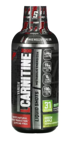 L-Carnitine 3000 Flytande – Grön Äpple Smak
