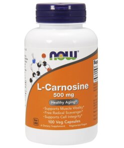L-Carnosine 500 mg – 100 vegetabiliska kapslar