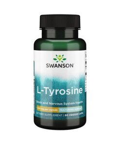 L-tyrosin - 500 mg + 60 kapslar