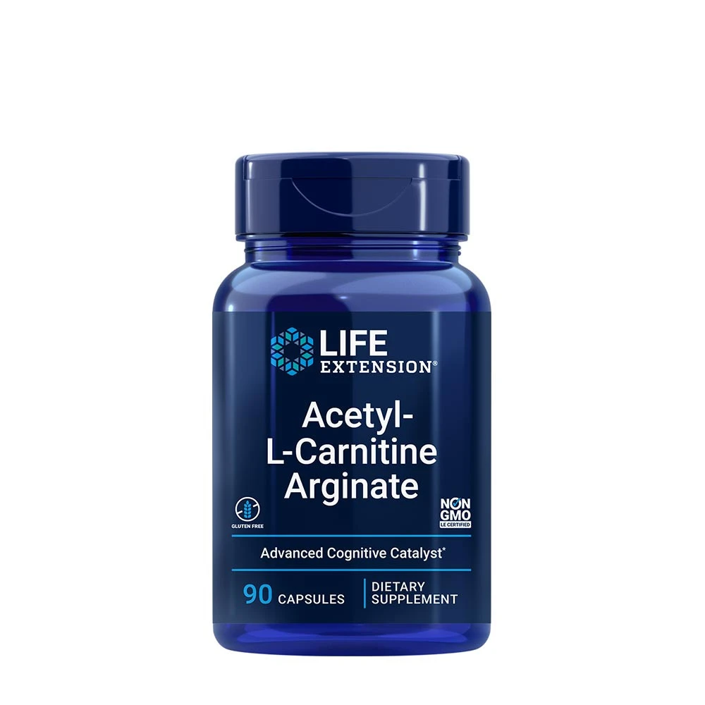 Life Extension - Acetyl-L-karnitin-arginat + 90 Vcaps