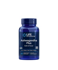 Life Extension - Ashwagandha Lugn och fokus + 60 vegetariska kapslar