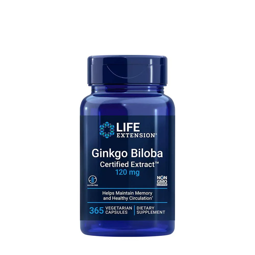 Life Extension - Certifierat Ginkgo biloba-extrakt