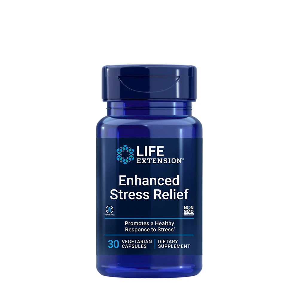 Life Extension - Förbättrad stresslindring + 30 vegetariska kapslar