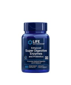 Life Extension - Förstärkta superdigestiva enzymer med probiotika + 60 vegetariska kapslar