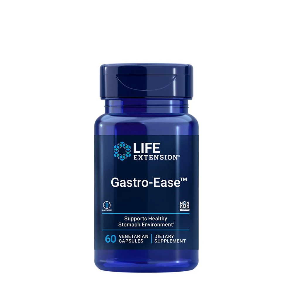 Life Extension - Gastro-Ease + 60 vegetariska kapslar