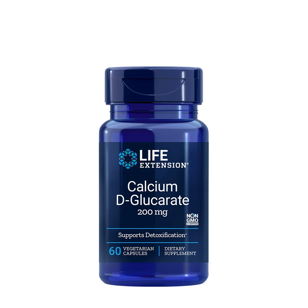 Life Extension - Kalcium-D-glukarat + 200 mg