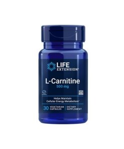 Life Extension - L-karnitin 500 mg + 30 vegetariska kapslar