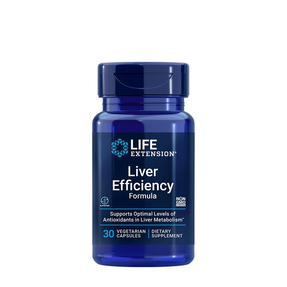 Life Extension - Lever Effektivitetsformel + 30 vegetariska kapslar