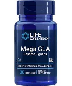 Life Extension - Mega GLA med sesam-lignaner + 30 softgelkapslar