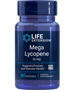 Life Extension - Mega lycopen 15 mg + 90 mjuka kapslar