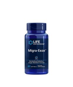 Life Extension - Migra-Eeze Standardiserad björkört-ingefära-riboflavin-formel + 60 mjukgelkapslar