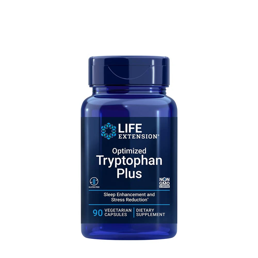 Life Extension - Optimerad Tryptofan Plus + 90 vegetariska kapslar