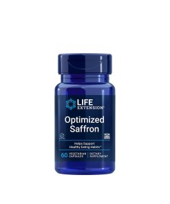 Life Extension - Optimerad saffran + 60 vegetabiliska kapslar