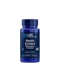 Life Extension - Reishi-extrakt svampkomplex + 60 Veggie-kapslar