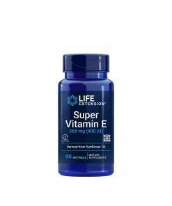 Life Extension - Super E-vitamin 268 mg + 90 mjuka gelkapslar