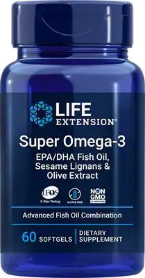 Life Extension - Super Omega-3 EPA/DHA med sesamlignaner och olivextrakt
