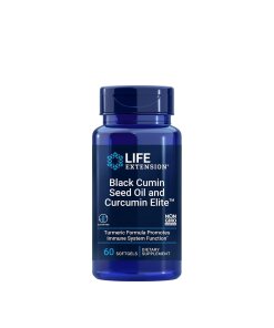 Life Extension - Svartkumminolja och Curcumin Elite Gurkmejaextrakt + 60 mjukgelkapslar