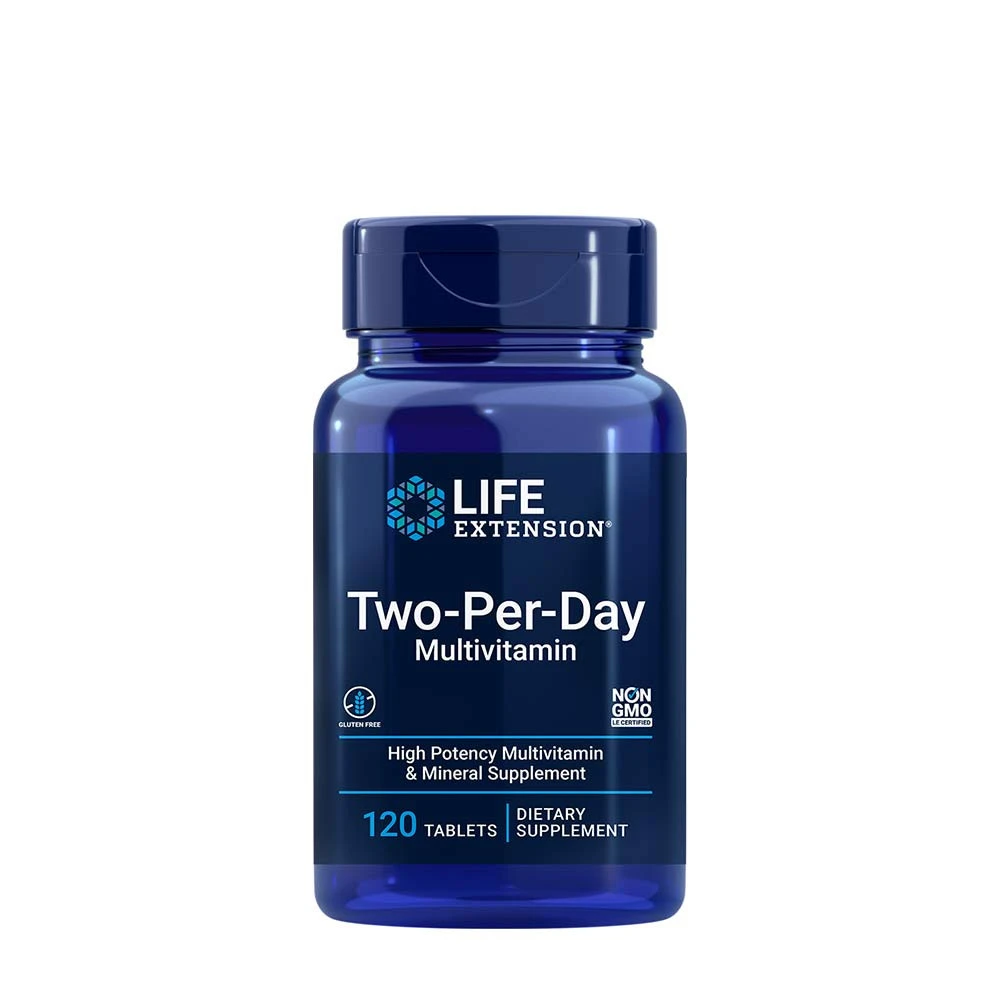 Life Extension - Två dagliga tabletter + 120 tabletter