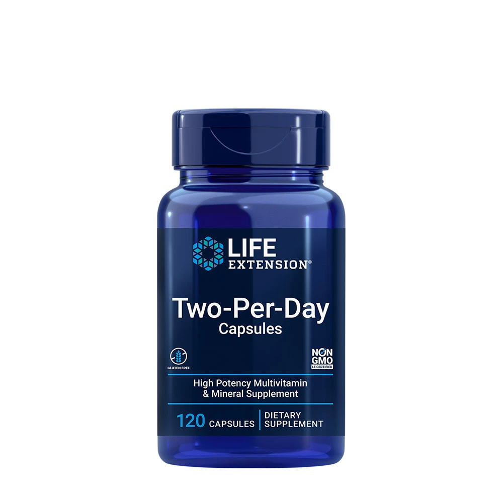 Life Extension - Två-per-dag multivitamin + 120 kapslar