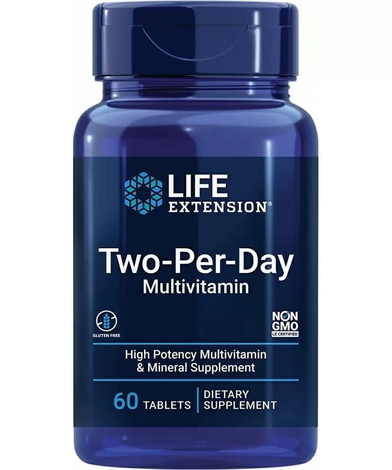 Life Extension - Två tabletter per dag + 60 tabletter