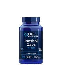 Life Extension - inositol-kapslar 1000 mg + 360 kapslar