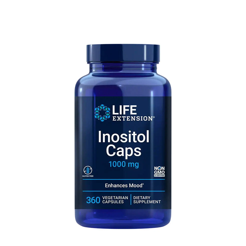Life Extension - inositol-kapslar 1000 mg + 360 kapslar