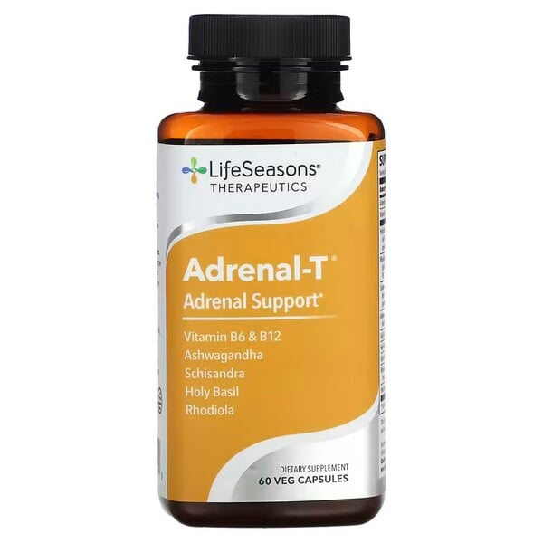 LifeSeasons - Adrenal-T Adrenalstöd + 60 vegetariska kapslar