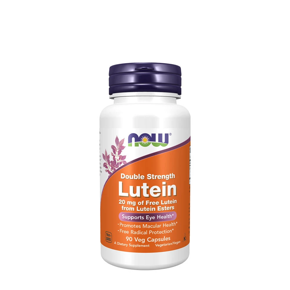 Lutein 20 mg – Dubbel Styrka – 90 Vegetabiliska Kapslar